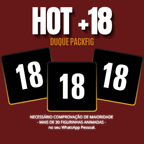 Capa do pack Hot +18