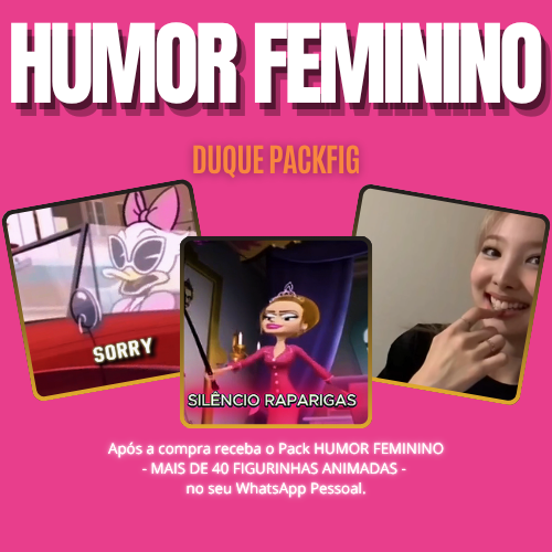 Capa do pack Humor Feminino