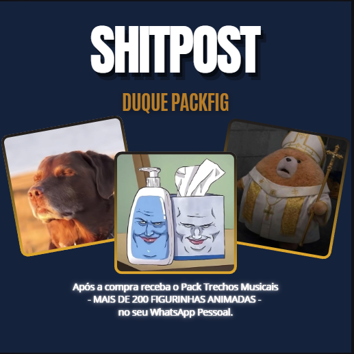 Capa desfocada do pack ShitPost